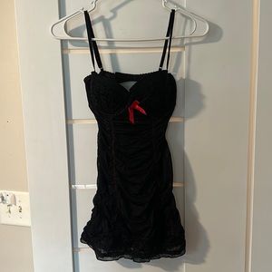 Victoria’s Secret black lingerie slip 34C